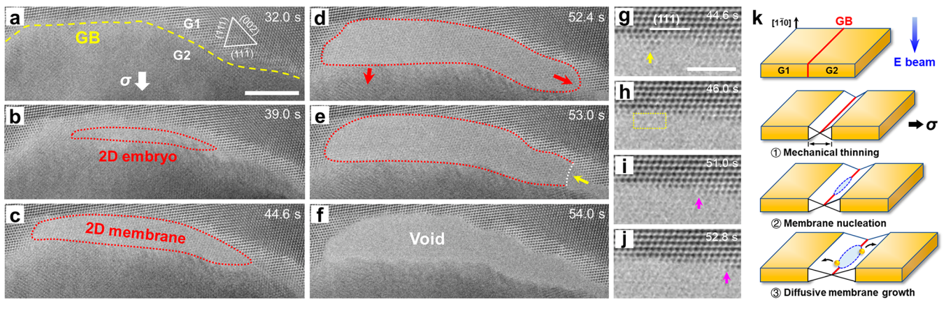 原位TEM-STM电学样品杆实验电镜表征
